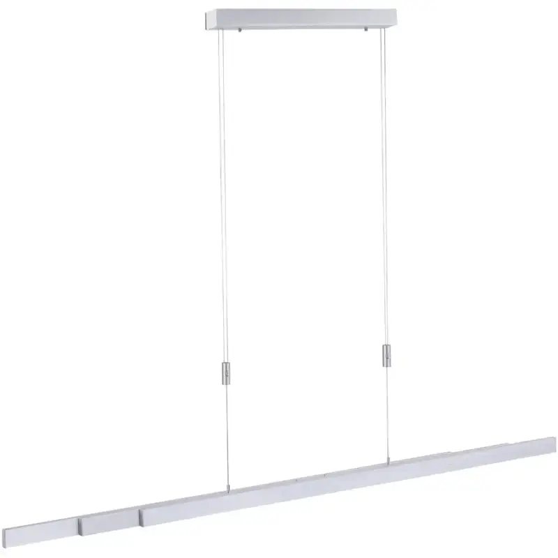 Lumimart | Suspension Adriana, marron, aluminium, diamètre 5,5 cm, hauteur réglable jusqu'à 100 cm (manuellement) Haute Qualité