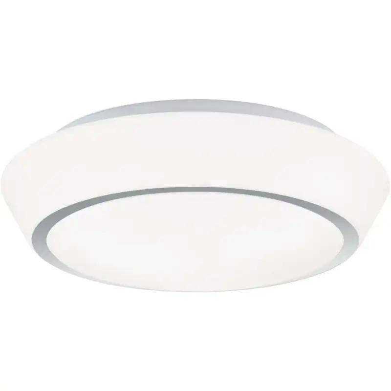 Expédition Rapide Lumimart | Lampe de plafond Tena Gris Acier 38 cm 38 cm