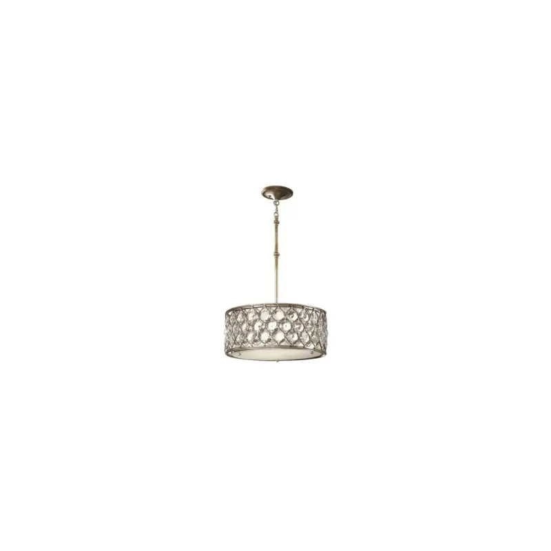 Suspension Lucia ?42,5cm 3x100W Argent Dernière Chance