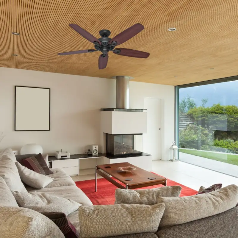 Ventilateur Plafond Vintage Builder Elite 132cm Meilleure Vente