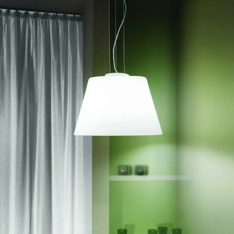 Bon Plan Suspension CYLINDER D40 Blanc 1x100W