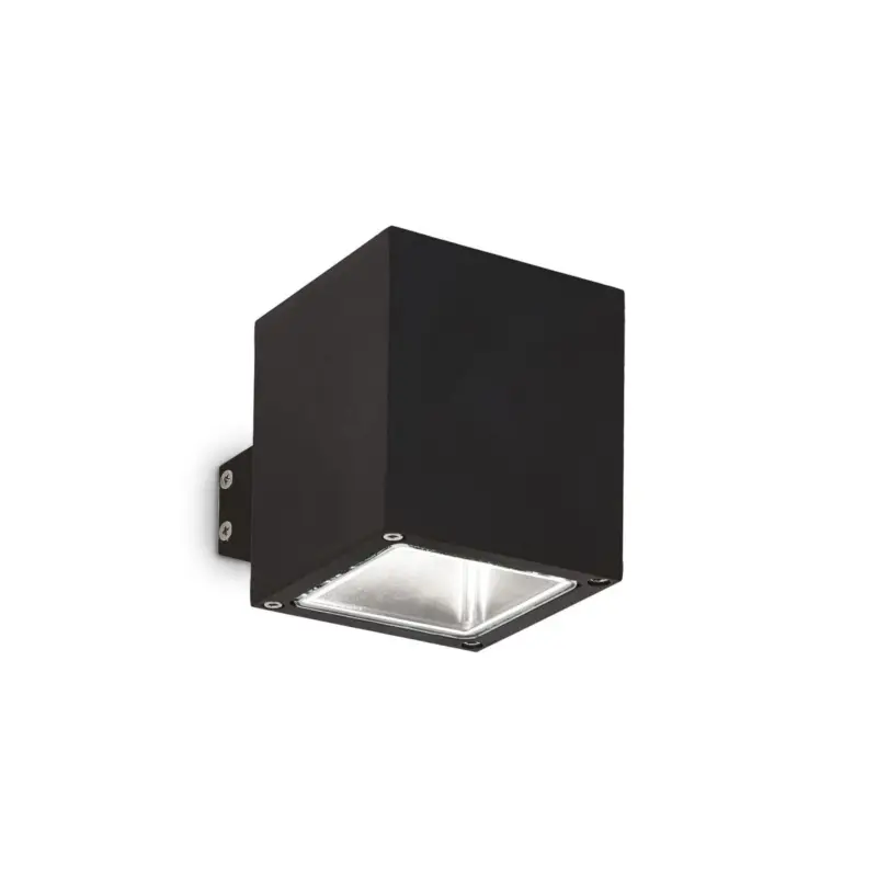 Applique murale extérieure SNIF Carré Noir 1x40W Nouveauté