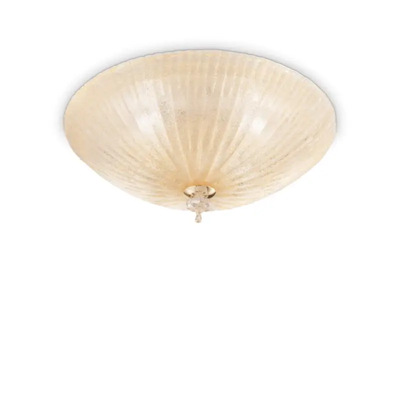 Plafonnier SHELL Ambre 4x60W Offre Exclusive