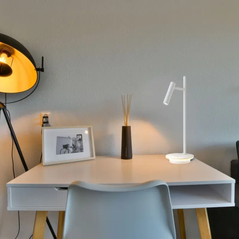 Remise Lampe à poser Estudo Blanc LEDx8W LED