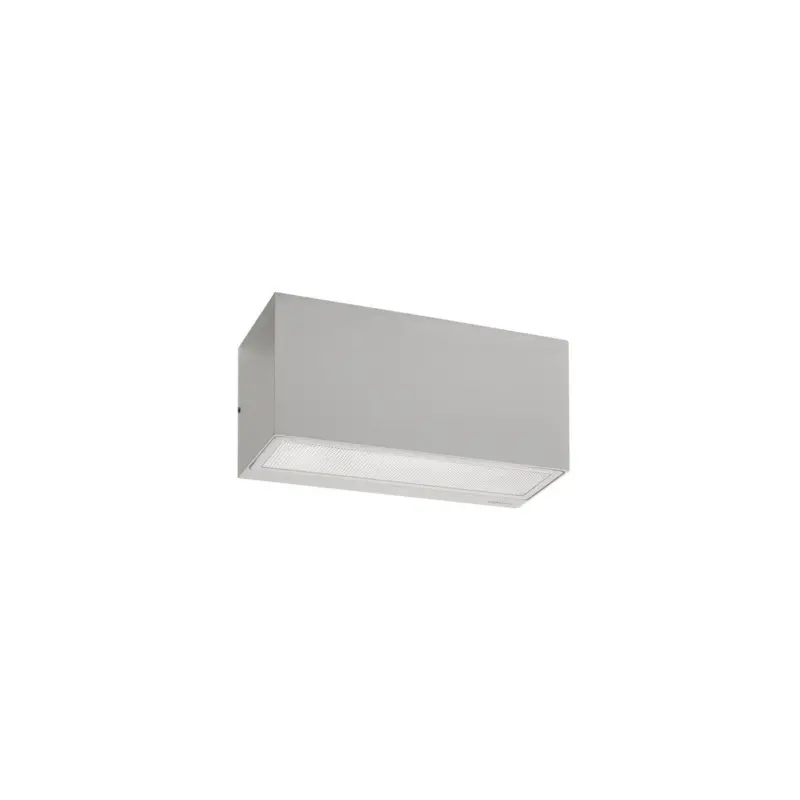 Applique Murale Gris aluminium ASKER 8.6W 11cm-NOR_1510AL Soldes