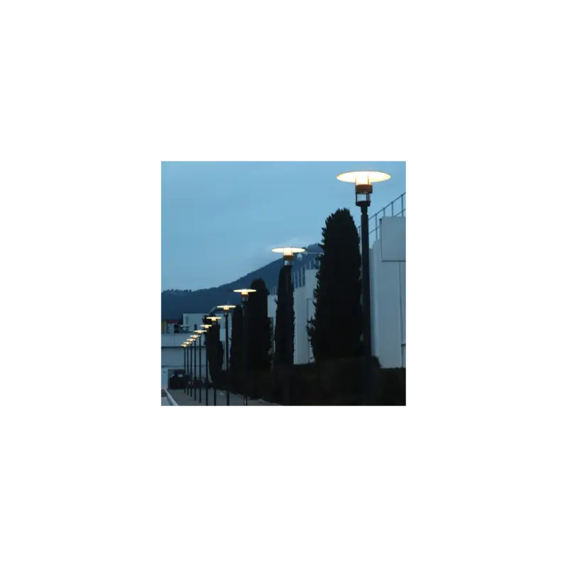 Expédié Aujourd'hui Lampadaire exterieur NOIR STOCKHOLM 70W