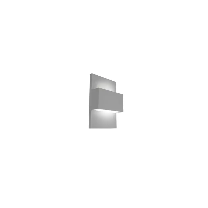 Applique exterieur bidirectionnel Gris aluminium GENEVE 46W Max Nouvelle Collection