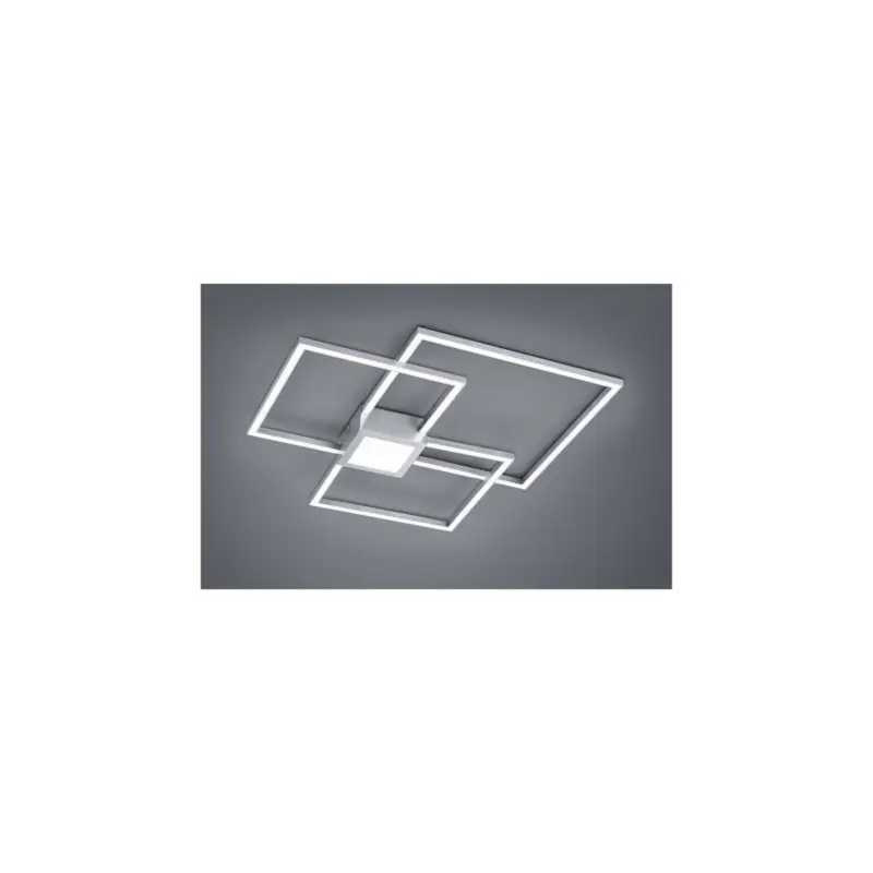 Plafonnier Hydra Nickel Mat 1x38W SMD LED Prix Réduit