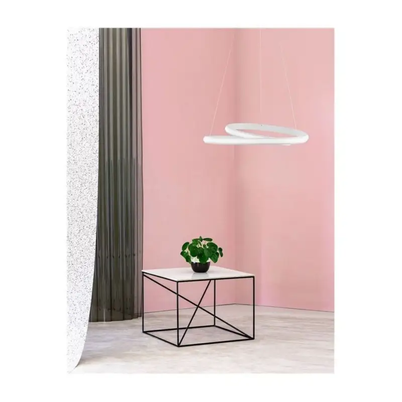 Suspension MALVI Blanc LED 32 W Prix Réduit