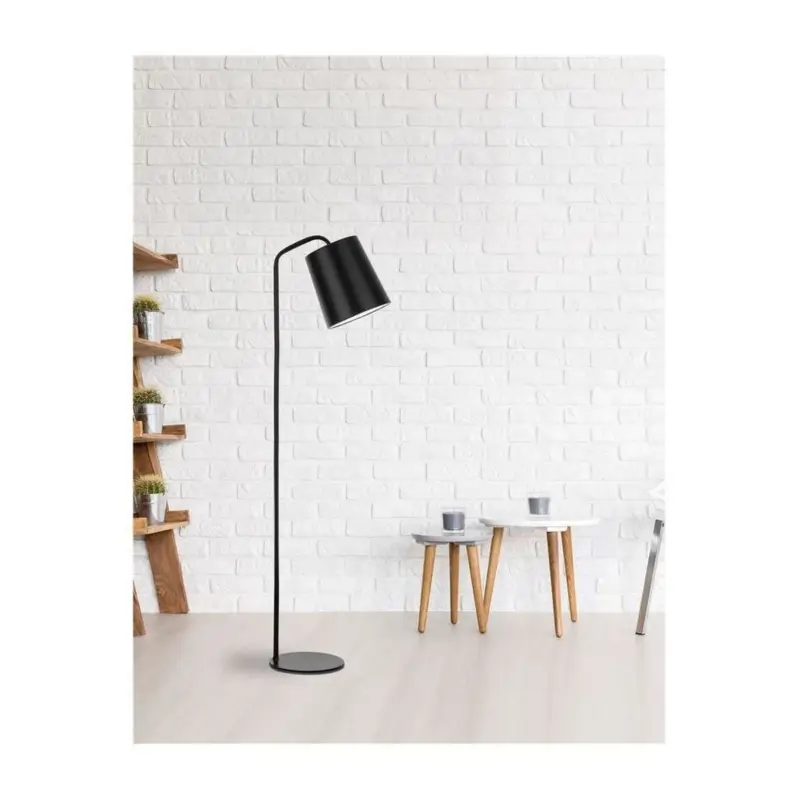 Commander Vite Lampadaire STABILE Noir Mat LED E27 1x12 W