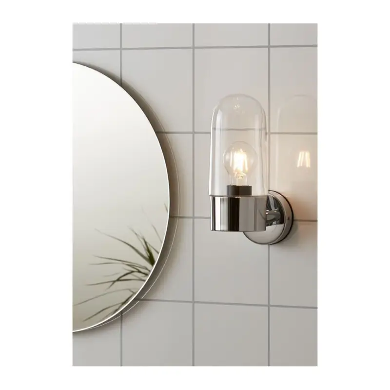Offre Exclusive Applique Murale Zen 1x15W E27 Chromé Transparent