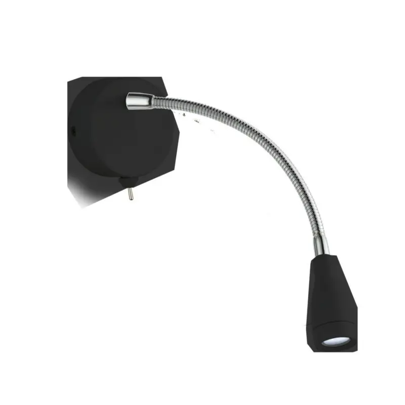 Acheter En Ligne Applique Liseuse Flexy Wall 0,8W LED Noir Mat