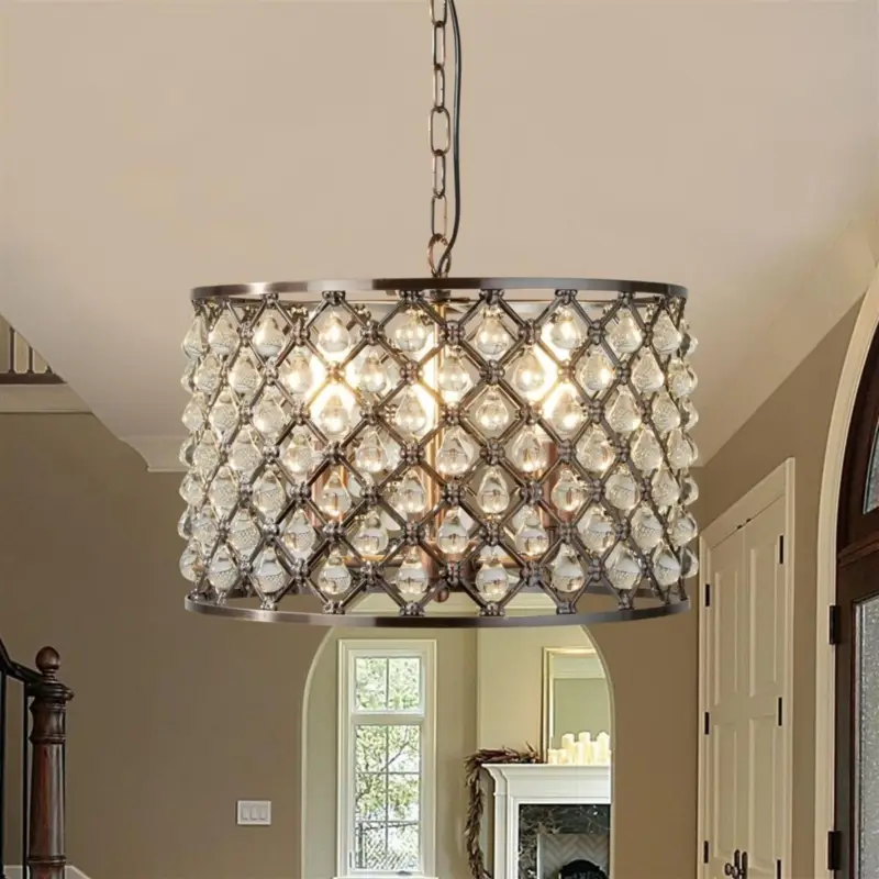 Suspension Marquise 3x7W E14 Cuivre Nouvelle Collection