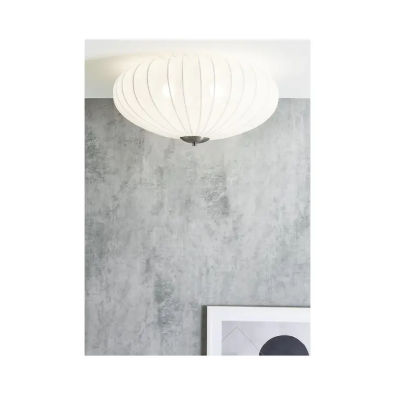 Remise Plafonnier Mist 3x25W E27 Acier Blanc