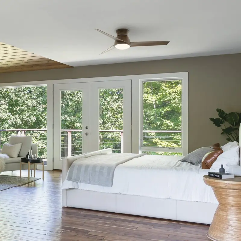 Acheter Direct Ventilateur Plafond Eris 152cm Noyer