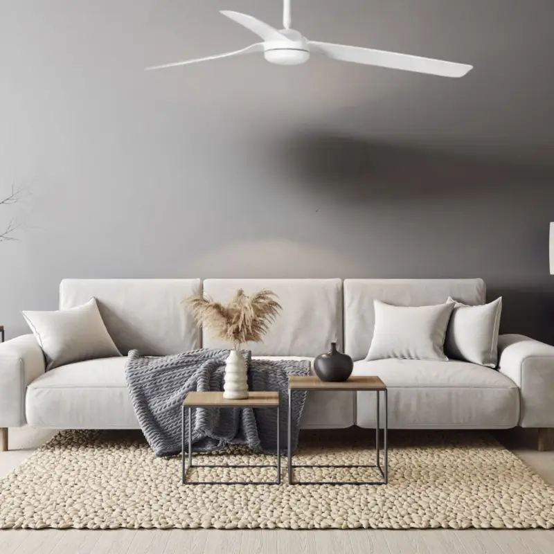Prix Choc Ventilateur Plafond Punt 130cm Blanc