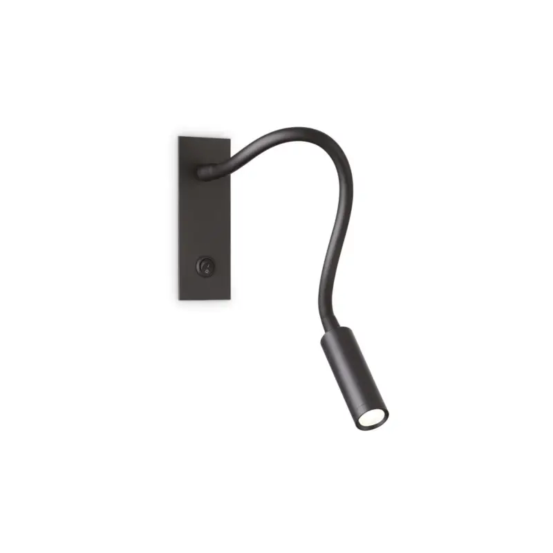 Applique Liseuse Io 1x3W LED Noir Dernière Chance