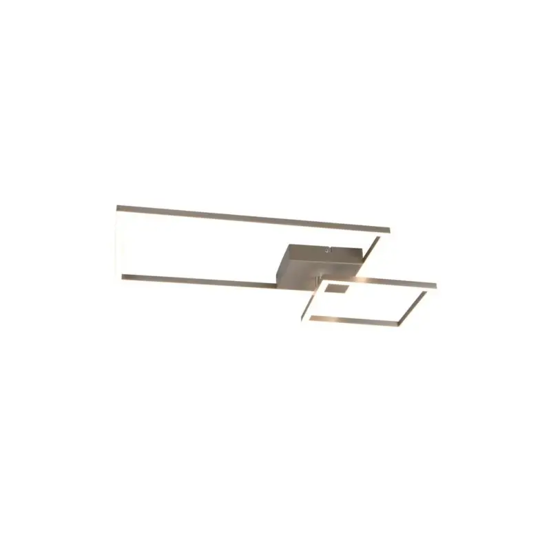 Plafonnier Padella 1x25W SMD LED Nickel Mat Offre Spéciale