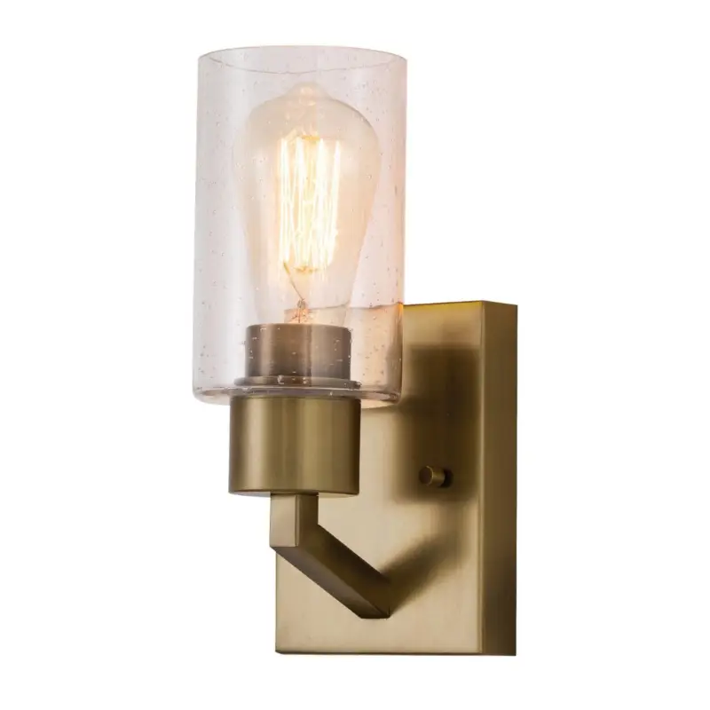 Dernière Chance Applique Murale Deryn 1x60W E27 Laiton