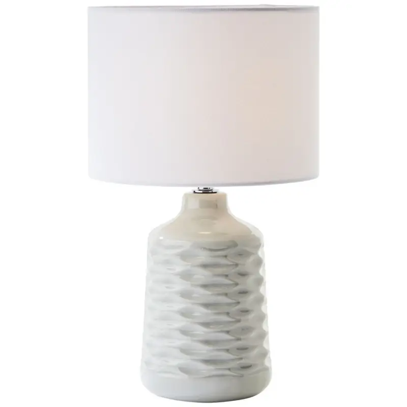 Lampe ILYSA 1x40W E14 Gris-blanc Offre Limitée