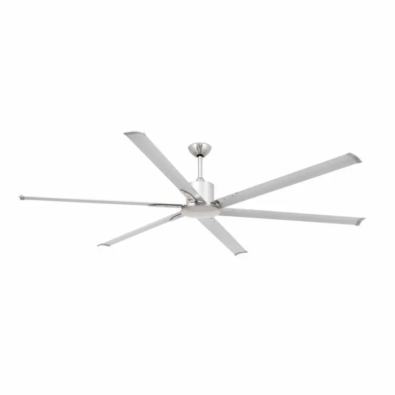 Ventilateur Plafond ANDROS XL 213,3cm Nickel Satiné Retour Gratuit
