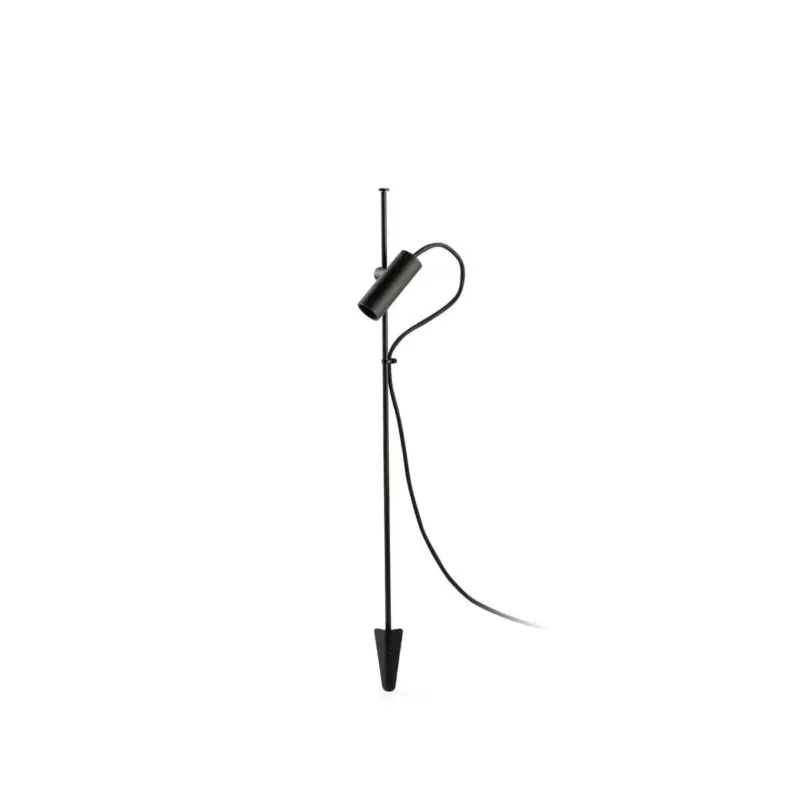 Expédition Rapide Projecteur Extérieur CLAP 6W COB LED Noir 3000K Piquet