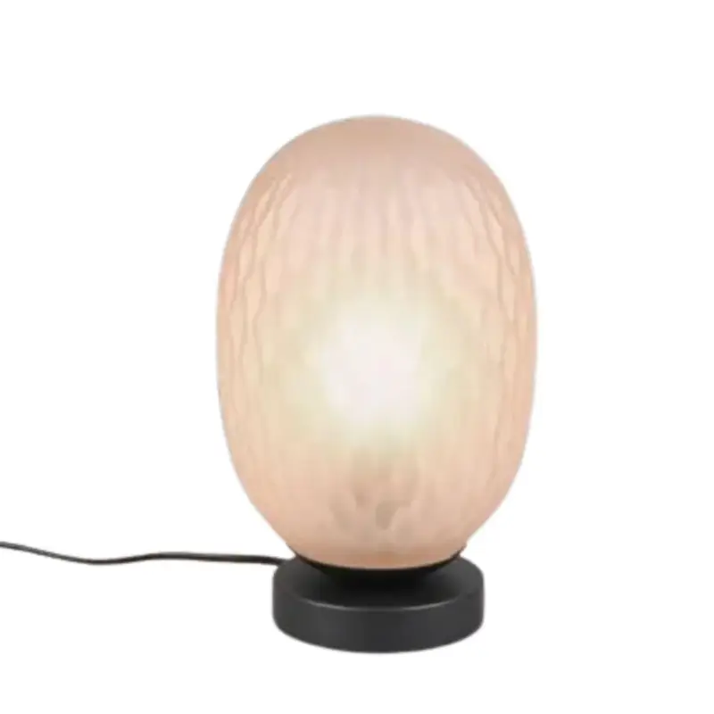 Bon Marché Lampe FACETTE 1x4W E27 Ambre