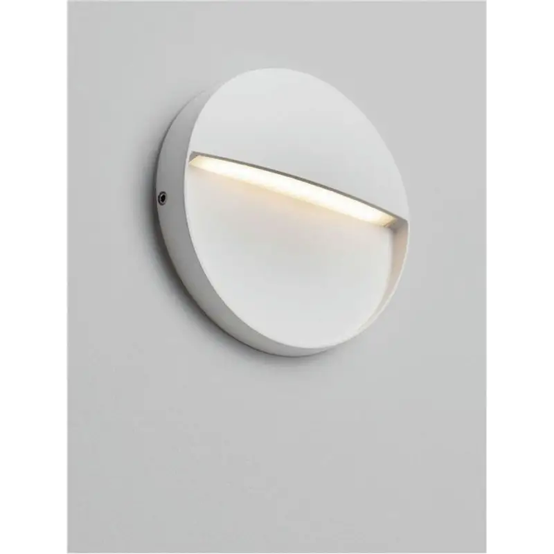 Applique Extérieur TOBY 3W LED Blanc sablonneux H0 Populaire