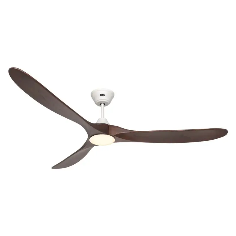 Ventilateur Plafond LED Genuino 180cm Blanc Noyer Jusqu'à Épuisement Des Stocks