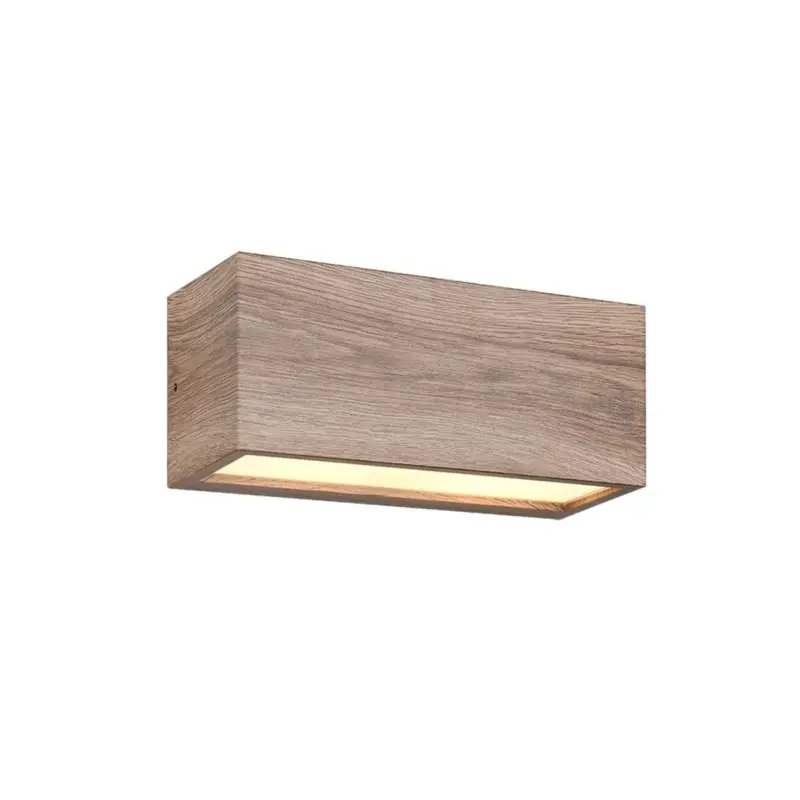Livraison Express Applique Salle de bain MAYENNE 2x10W E14 Imitation bois