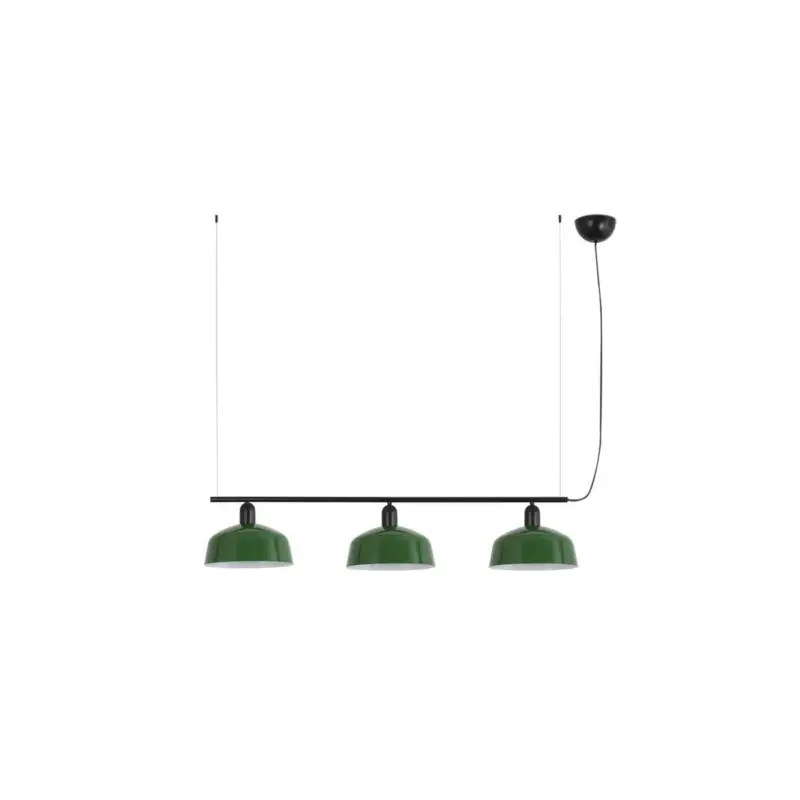 Promotion Suspension TATAWIN M Noir Vert 3x15W E27 LED