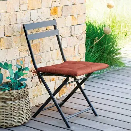 Soldes Galette de chaise KORAÏ Acajou