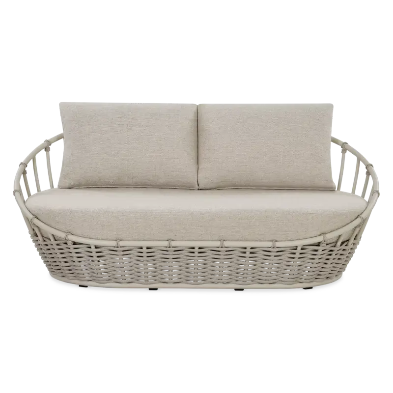 Offre Du Jour Pomelo - Canapé 2 places extérieur en corde