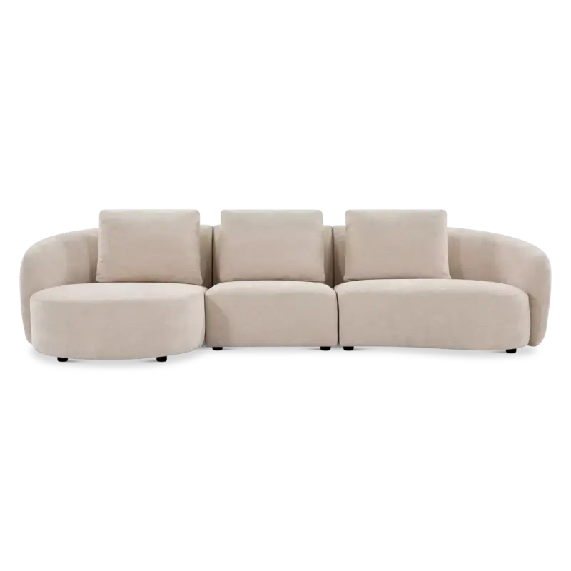 Cashew - Canapé sectionnel modulaire en tissu Promotion Saisonnière