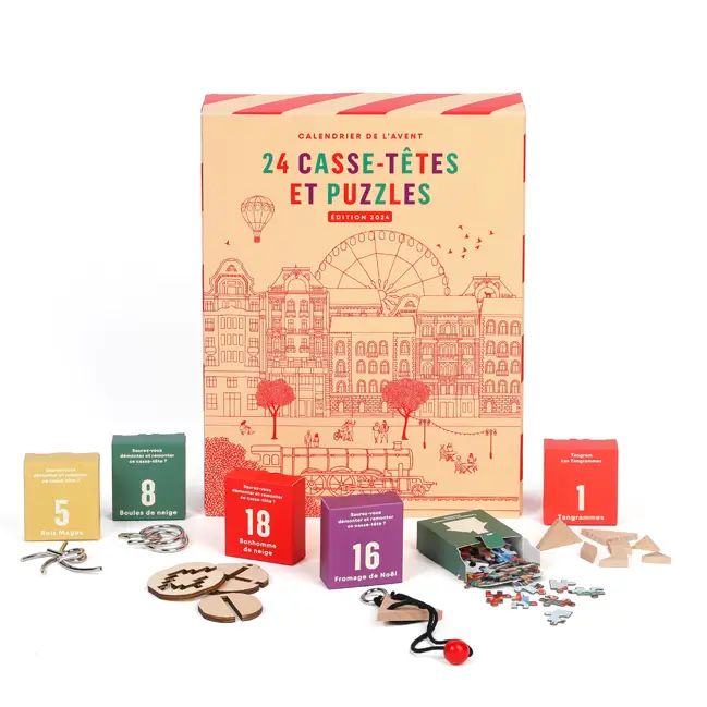 Réduction Calendrier de l'Avent casse-têtes