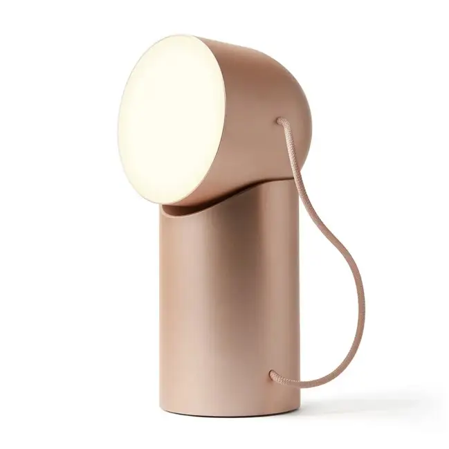 Retour Gratuit Lampe Orbe Lexon x Pantone Or rose