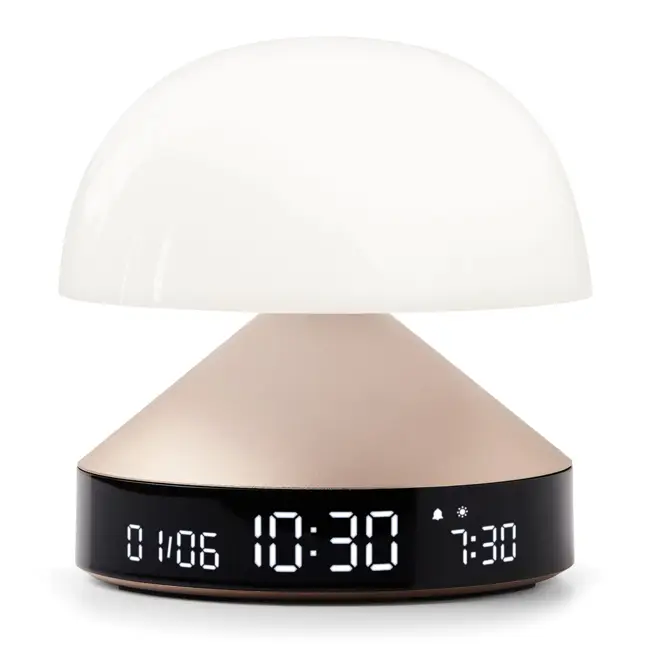 Lampe réveil simulateur d'aube Lexon Doré Nouvelle Collection