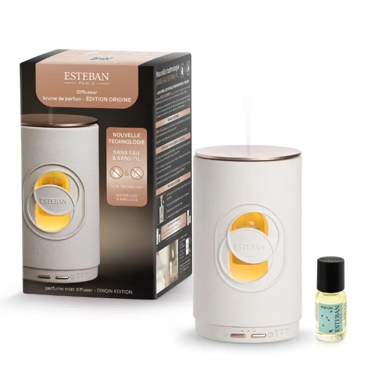 Diffuseur de parfum Origine – concentré de parfum Pur Lin 15 ml offert Esteban Prix Cassé