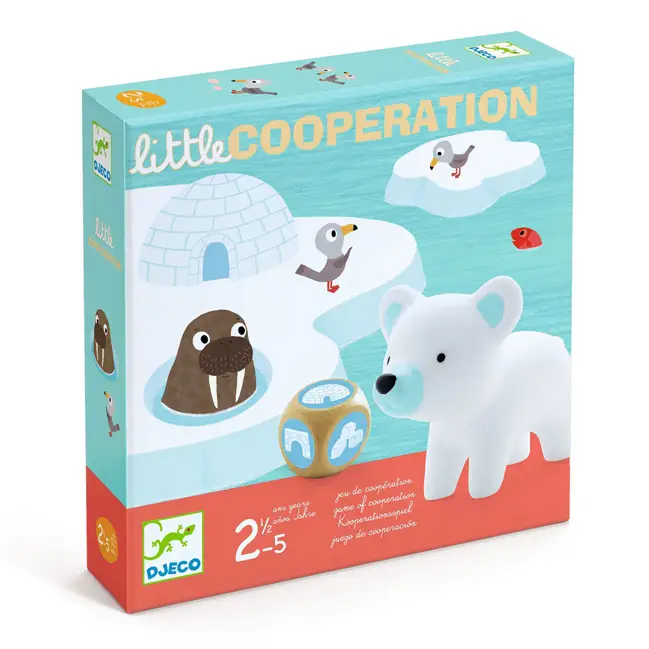Certifié Little Coopération Jeu éducatif et coopératif sur le thème de la banquise Djeco