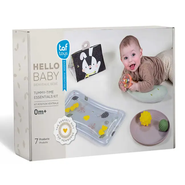 Coffret jeux d'éveil pour jouer sur le ventre dès la naissance Vente Directe