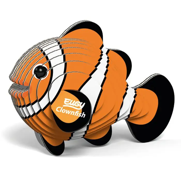 Réduction Maquette 3D animaux en carton Eugy Poisson clown