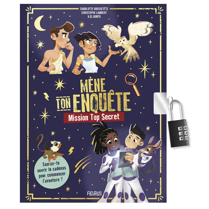 Dernier Modèle Mène Ton Enquête : Mission Top Secret (avec cadenas)