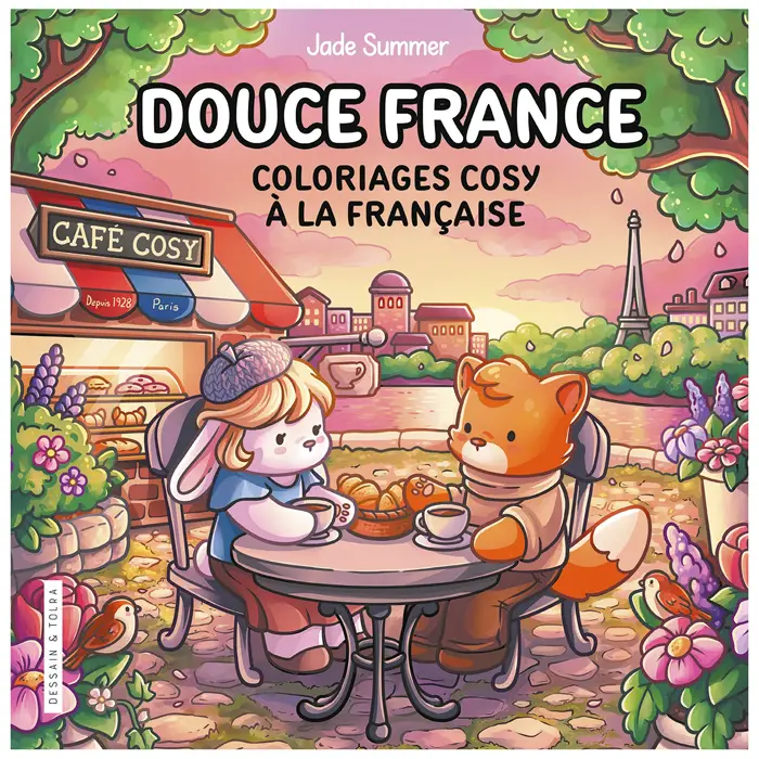 Quantité Limitée Douce France – Coloriages cosy à la française