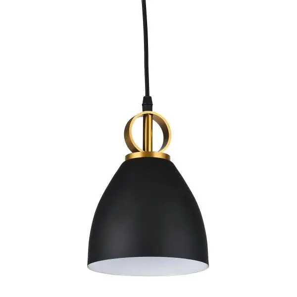 Acheter Direct Suspension intérieur E27 KERALA Noir et Or