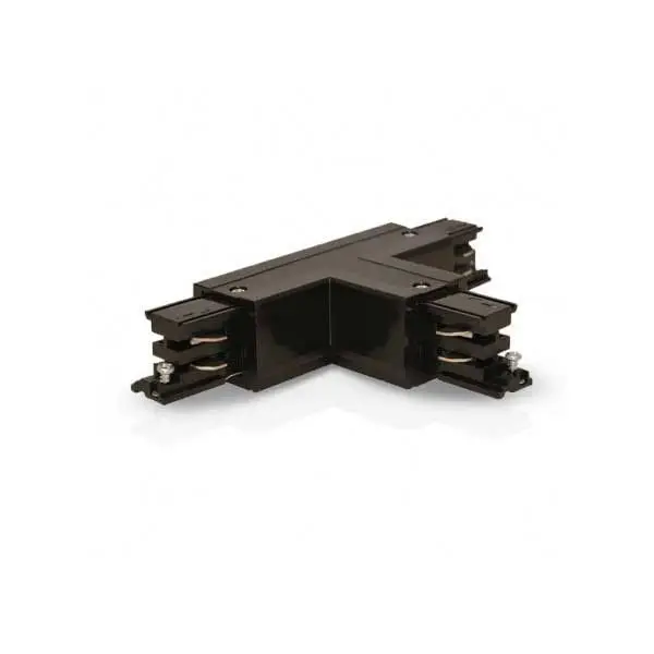 Connecteur Rail Forme T – Noir – Droit – Interieur Super Prix
